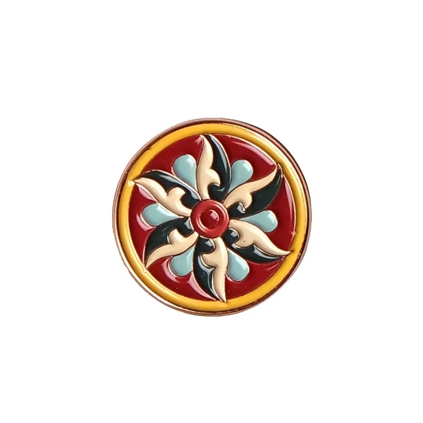Custom shape die struck soft enamel lapel pin.... from ASI 61966 HPG / BCG Creations HPG Gold