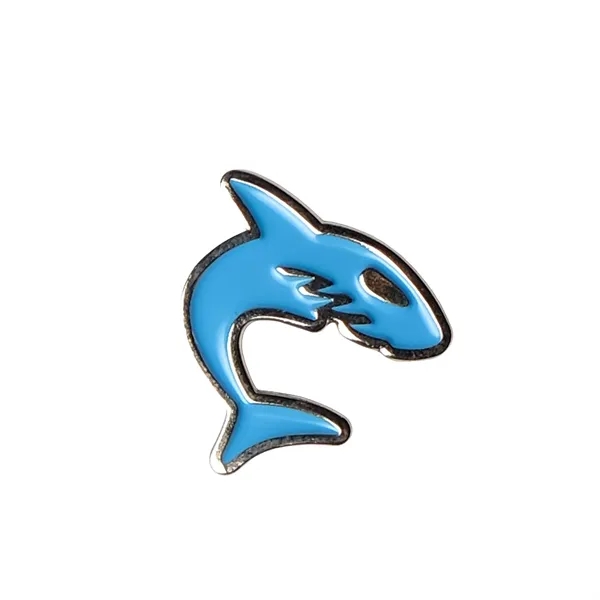 Custom shape die struck soft enamel lapel pin.... from ASI 61966 HPG / BCG Creations HPG Gold