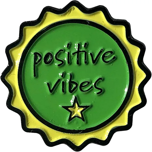 Custom shape die struck soft enamel lapel pin.... from ASI 61966 HPG / BCG Creations HPG Gold