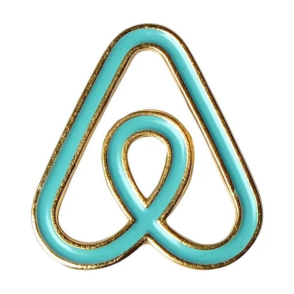 Custom shape die struck soft enamel lapel pin.... from ASI 61966 HPG / BCG Creations HPG Gold