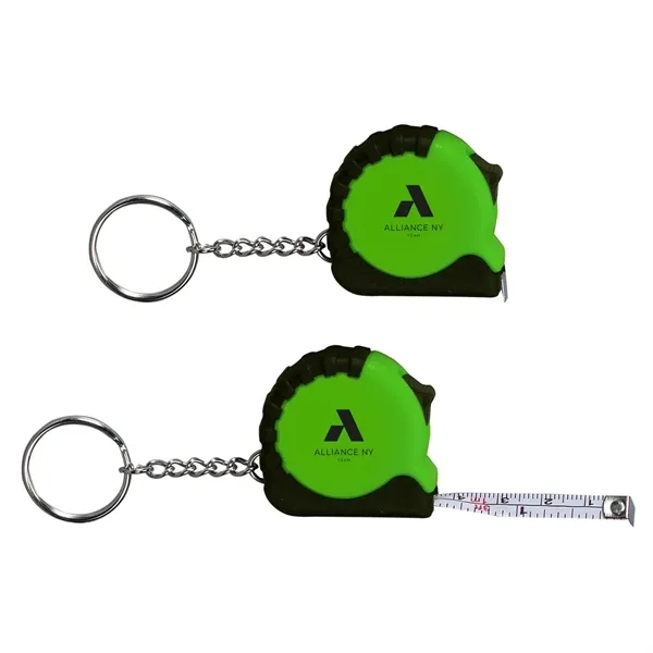 39" tape measure with keychain, self-lock release, rubber bottom and easy... from ASI 63549 Jornik Manufacturing Corp