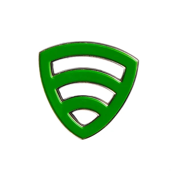Custom shape die struck soft enamel lapel pin.... from ASI 61966 HPG / BCG Creations HPG Gold