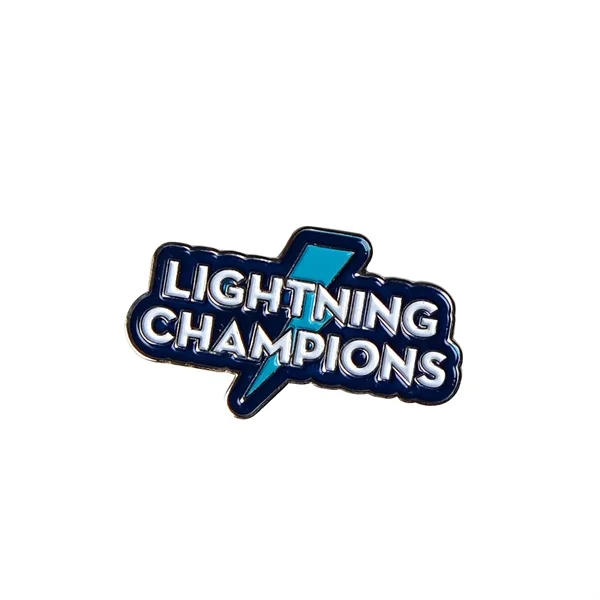Custom shape die struck soft enamel lapel pin.... from ASI 61966 HPG / BCG Creations HPG Gold