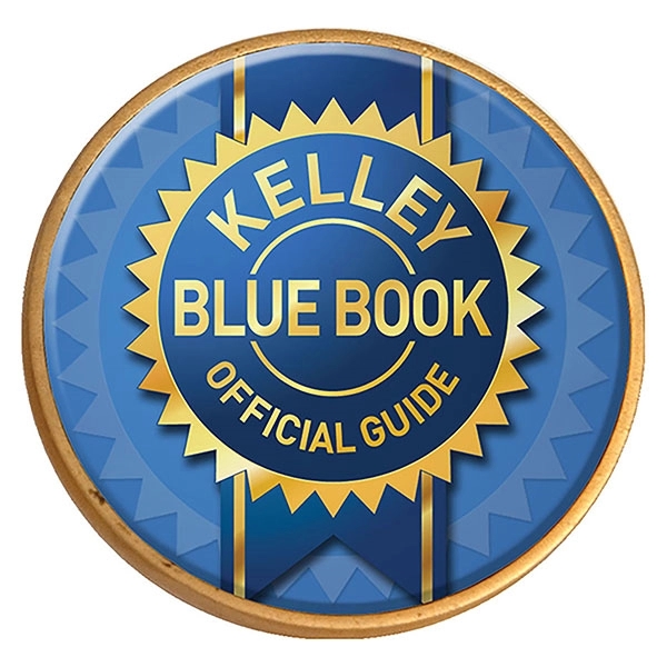 Round, gold aluminum lapel pin with a gold military clasp and... from ASI 43051 CPS / Keystone CPS CPS/Keystone