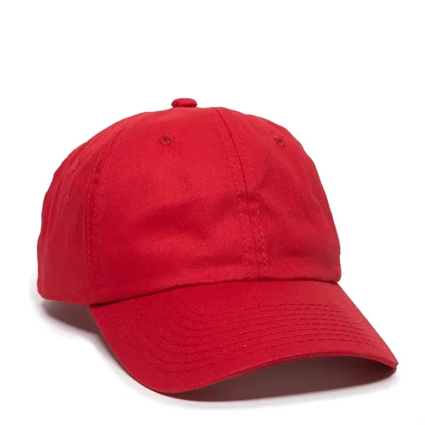 Low profile, 6 panel, all brushed twill, pre-curved visor cap.... from ASI 31260 AdCapitol