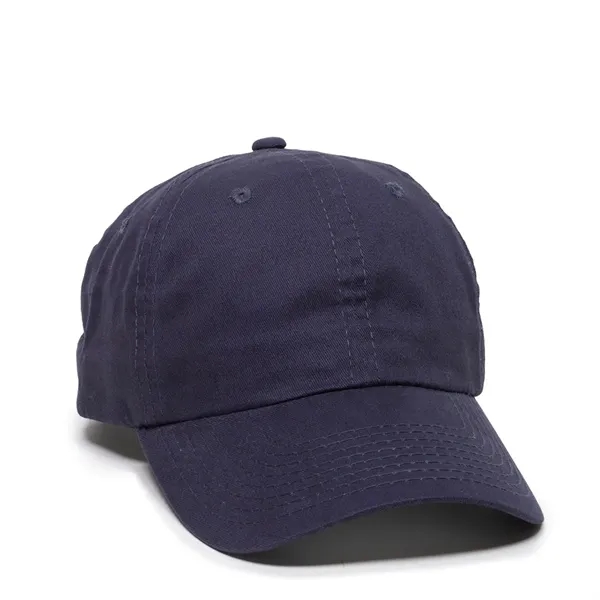 Low profile, 6 panel, all brushed twill, pre-curved visor cap.... from ASI 31260 AdCapitol