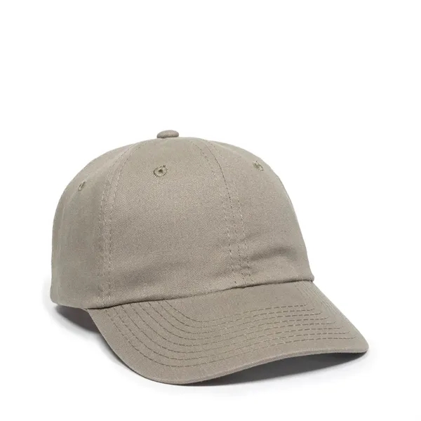 Low profile, 6 panel, all brushed twill, pre-curved visor cap.... from ASI 31260 AdCapitol