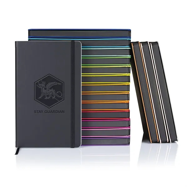 5 1/4" x 8 3/8" notebook with 224 lined pages, ribbon,... from ASI 68507 The Magnet Group / Castelli