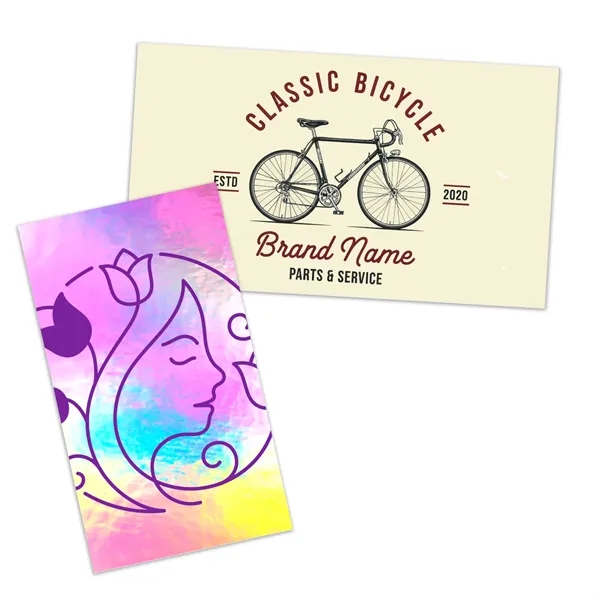 Metallic sticker printing creates eye-catching designs with a shimmering finish.... from ASI 62088 IDProductsource