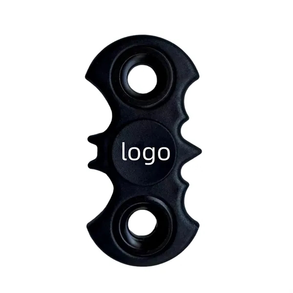 Bat shaped fingertip spinner made of ABS and stainless steel with... from ASI 37218 Athena Promo (tm)