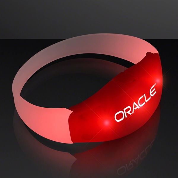 Steady LED Illumination Stretch Bracelet; Blank and Imprinted Pricing... from ASI 34194 ALightPromos