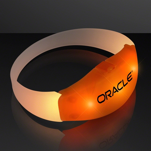 Steady LED Illumination Stretch Bracelet; Blank and Imprinted Pricing... from ASI 34194 ALightPromos