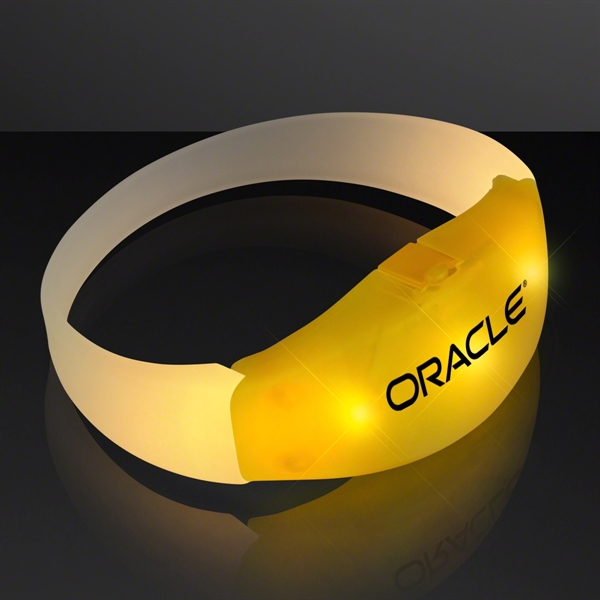 Steady LED Illumination Stretch Bracelet; Blank and Imprinted Pricing... from ASI 34194 ALightPromos