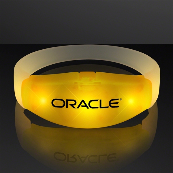 Steady LED Illumination Stretch Bracelet; Blank and Imprinted Pricing... from ASI 34194 ALightPromos