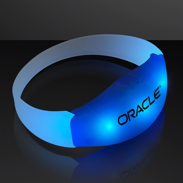 Steady LED Illumination Stretch Bracelet; Blank and Imprinted Pricing... from ASI 34194 ALightPromos