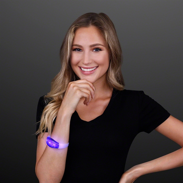 Steady LED Illumination Stretch Bracelet; Blank and Imprinted Pricing... from ASI 34194 ALightPromos