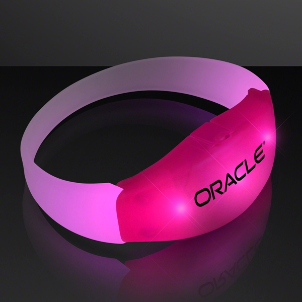 Steady LED Illumination Stretch Bracelet; Blank and Imprinted Pricing... from ASI 34194 ALightPromos