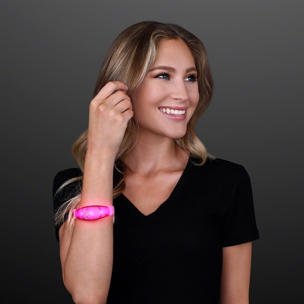 Steady LED Illumination Stretch Bracelet; Blank and Imprinted Pricing... from ASI 34194 ALightPromos