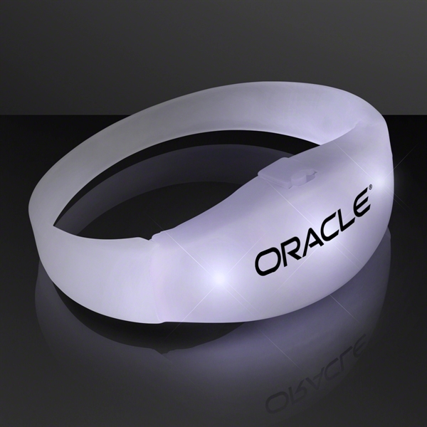 Steady LED Illumination Stretch Bracelet; Blank and Imprinted Pricing... from ASI 34194 ALightPromos