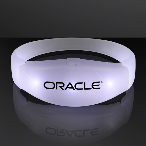Steady LED Illumination Stretch Bracelet; Blank and Imprinted Pricing... from ASI 34194 ALightPromos