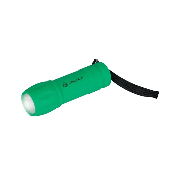 Kris Rubberized COB Flashlight... from ASI 67866 Logomark/Valumark