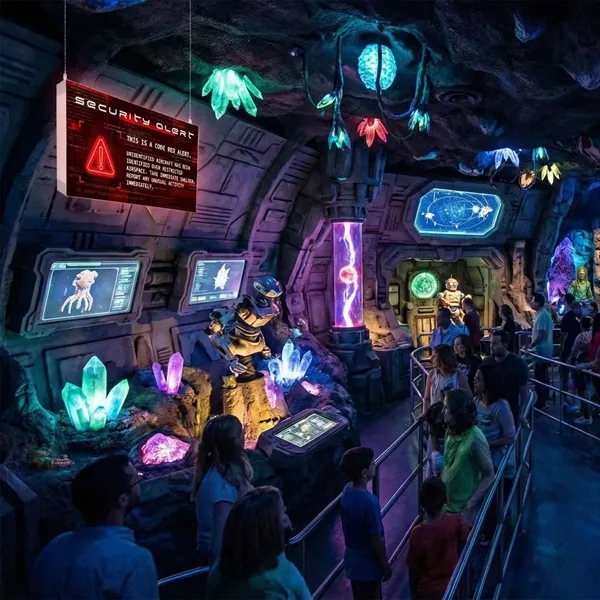 This light-up display is a marketing powerhouse that hangs from the... from ASI 87188 Showdown Displays