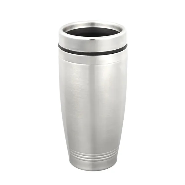 Double wall stainless steel travel tumbler of 16 oz. capacity with... from ASI 37218 Athena Promo (tm)