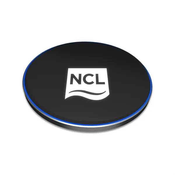 Built with one solid aluminum case, Walnut Street Light-up 15W Qi... from ASI 90154 Sunjoy Group Inc