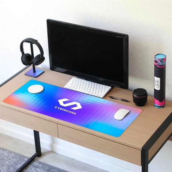 The Recycled Desk Mat is a giant mousepad with space for... from ASI 61966 HPG / HandStands
