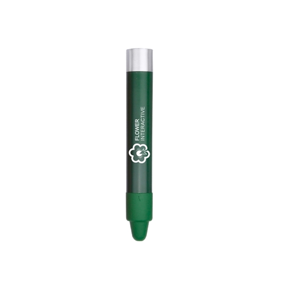 Crayon shaped stylus pen with twist action ballpoint.... from ASI 30442 Above & Beyond Advertising Products / PromoAdLine