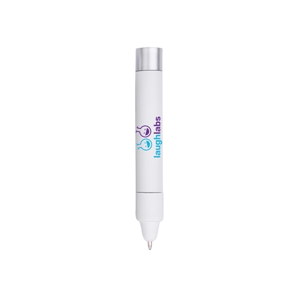 Crayon shaped stylus pen with twist action ballpoint.... from ASI 30442 Above & Beyond Advertising Products / PromoAdLine