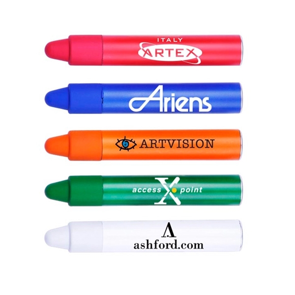 Large plastic crayon shape stylus-only pen with aluminum barrel.... from ASI 30442 Above & Beyond Advertising Products / PromoAdLine