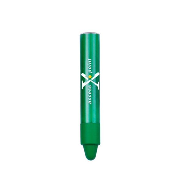 Large plastic crayon shape stylus-only pen with aluminum barrel.... from ASI 30442 Above & Beyond Advertising Products / PromoAdLine
