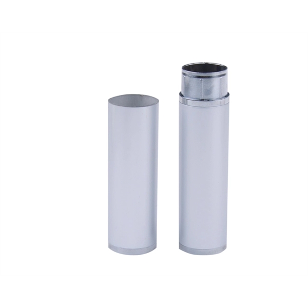 Universal pen box with aluminum barrel, chrome rings, and sponge holder.... from ASI 30442 Above & Beyond Advertising Products / PromoAdLine