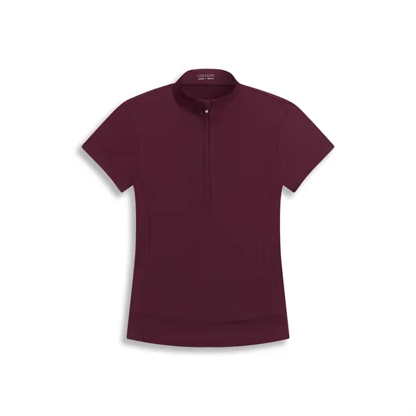 The Halley Short Sleeve Quarter-Zip is made with a technical blend... from ASI 38120 Ball Pro / Diversified Quality Kitchenware / Branded Apparel Designs