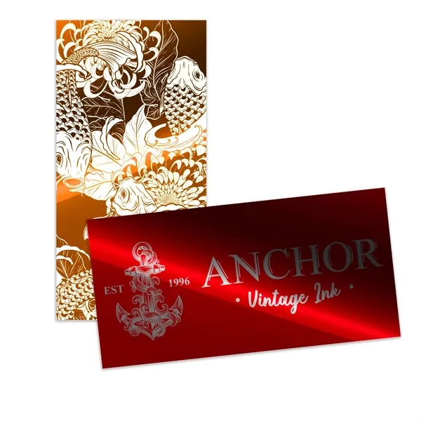 Metallic sticker printing creates eye-catching designs with a shimmering finish.... from ASI 62088 IDProductsource