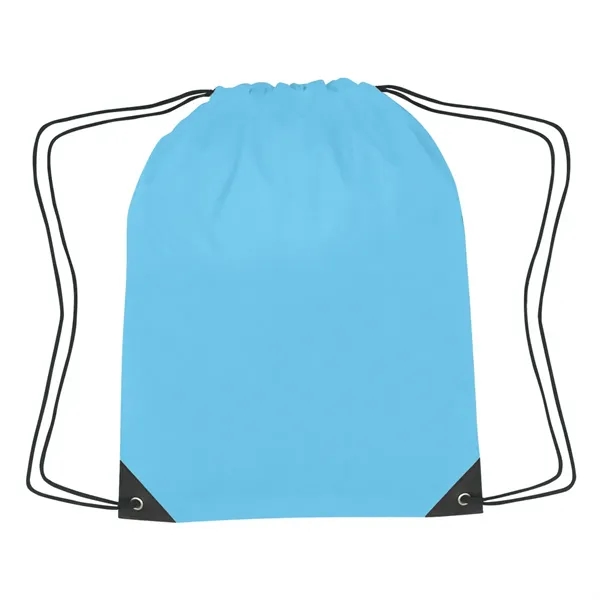 Sports pack with drawstring closure and large front zippered pocket.... from ASI 61125 Hit Promotional Products / Hit®