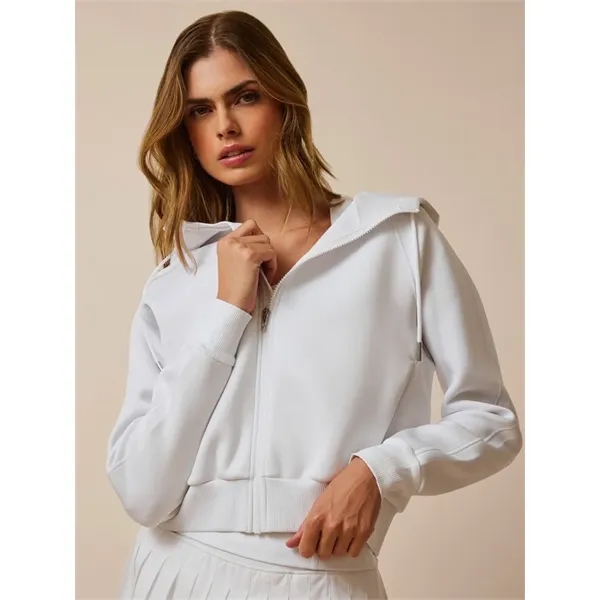 The Kristina Full-Zip Hoodie is made with an innovative blend of... from ASI 38120 Ball Pro / Diversified Quality Kitchenware / Branded Apparel Designs