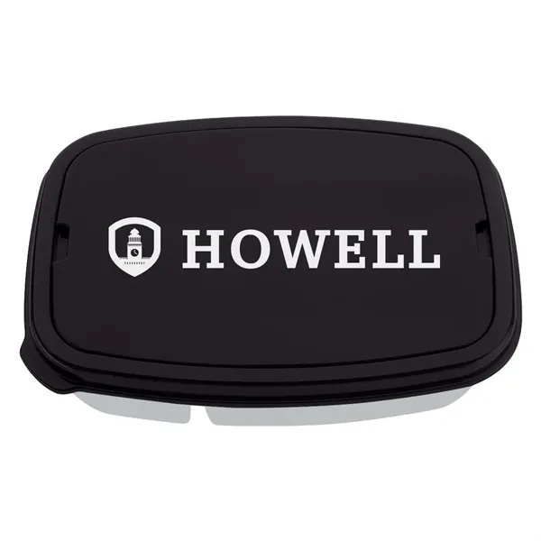 2-section lunch container.... from ASI 61125 Hit Promotional Products / Hit®