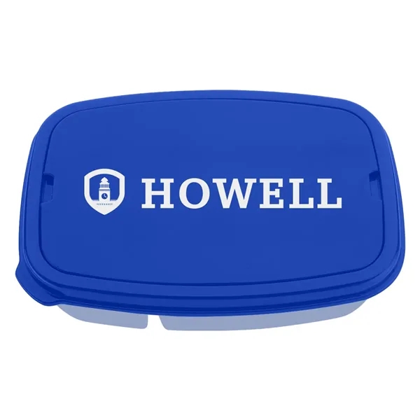 2-section lunch container.... from ASI 61125 Hit Promotional Products / Hit®