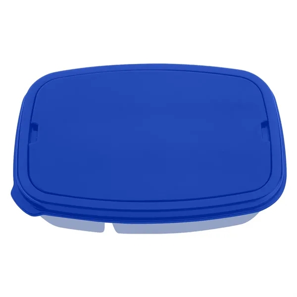 2-section lunch container.... from ASI 61125 Hit Promotional Products / Hit®