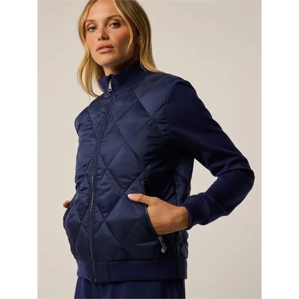 The Aries Diamond Quilted Hybrid Jacket blends lightweight performance with everyday... from ASI 38120 Ball Pro / Diversified Quality Kitchenware / Branded Apparel Designs
