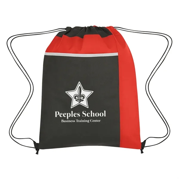 Non-Woven Pocket Sports Pack. Made Of 80 Gram Non-Woven, Coated Water-Resistant... from ASI 61125 Hit Promotional Products / Hit®