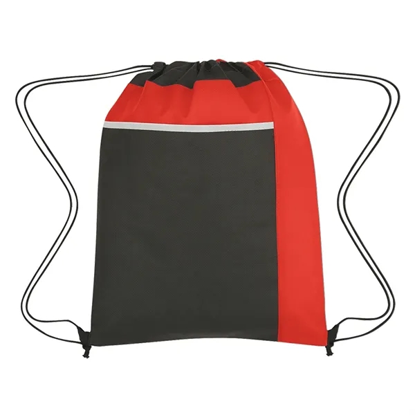 Non-Woven Pocket Sports Pack. Made Of 80 Gram Non-Woven, Coated Water-Resistant... from ASI 61125 Hit Promotional Products / Hit®