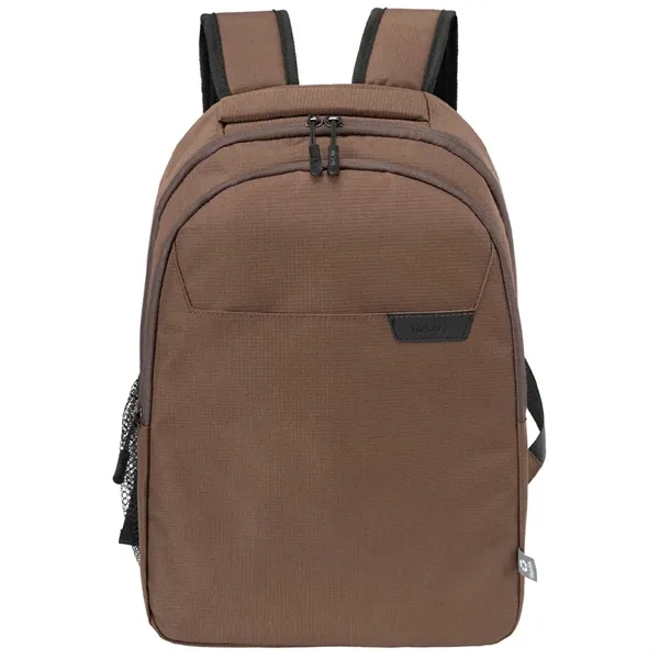 Recycled heather backpack with 13.5" laptop sleeve and two organizer pockets.... from ASI 39552 BEL Promo