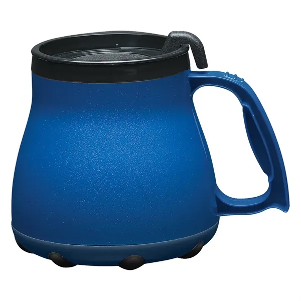 16 Oz. Low Rider Desk Mug. Double Wall Construction For Insulation... from ASI 61125 Hit Promotional Products / Hit®