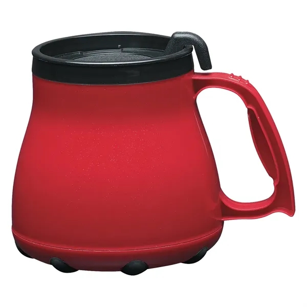 16 Oz. Low Rider Desk Mug. Double Wall Construction For Insulation... from ASI 61125 Hit Promotional Products / Hit®
