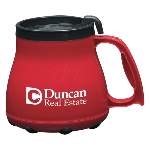 16 Oz. Low Rider Desk Mug. Double Wall Construction For Insulation... from ASI 61125 Hit Promotional Products / Hit®