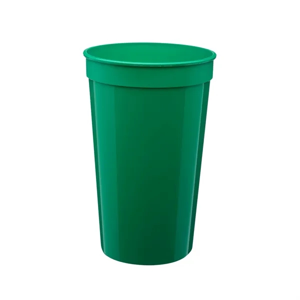BPA-free recyclabe plastic stadium cup of  22 oz. capacity plus... from ASI 37218 Athena Promo (tm)