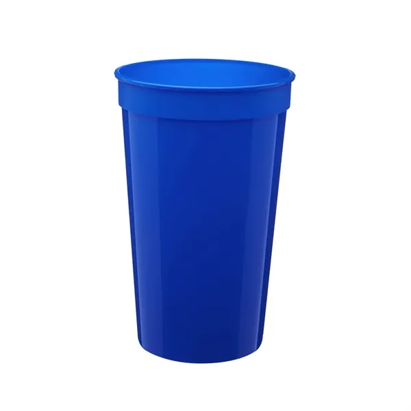 BPA-free recyclabe plastic stadium cup of  22 oz. capacity plus... from ASI 37218 Athena Promo (tm)